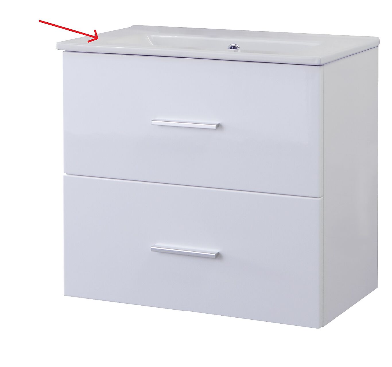 Alterna Alterna Fons Smal 60 cm servant porselen 1