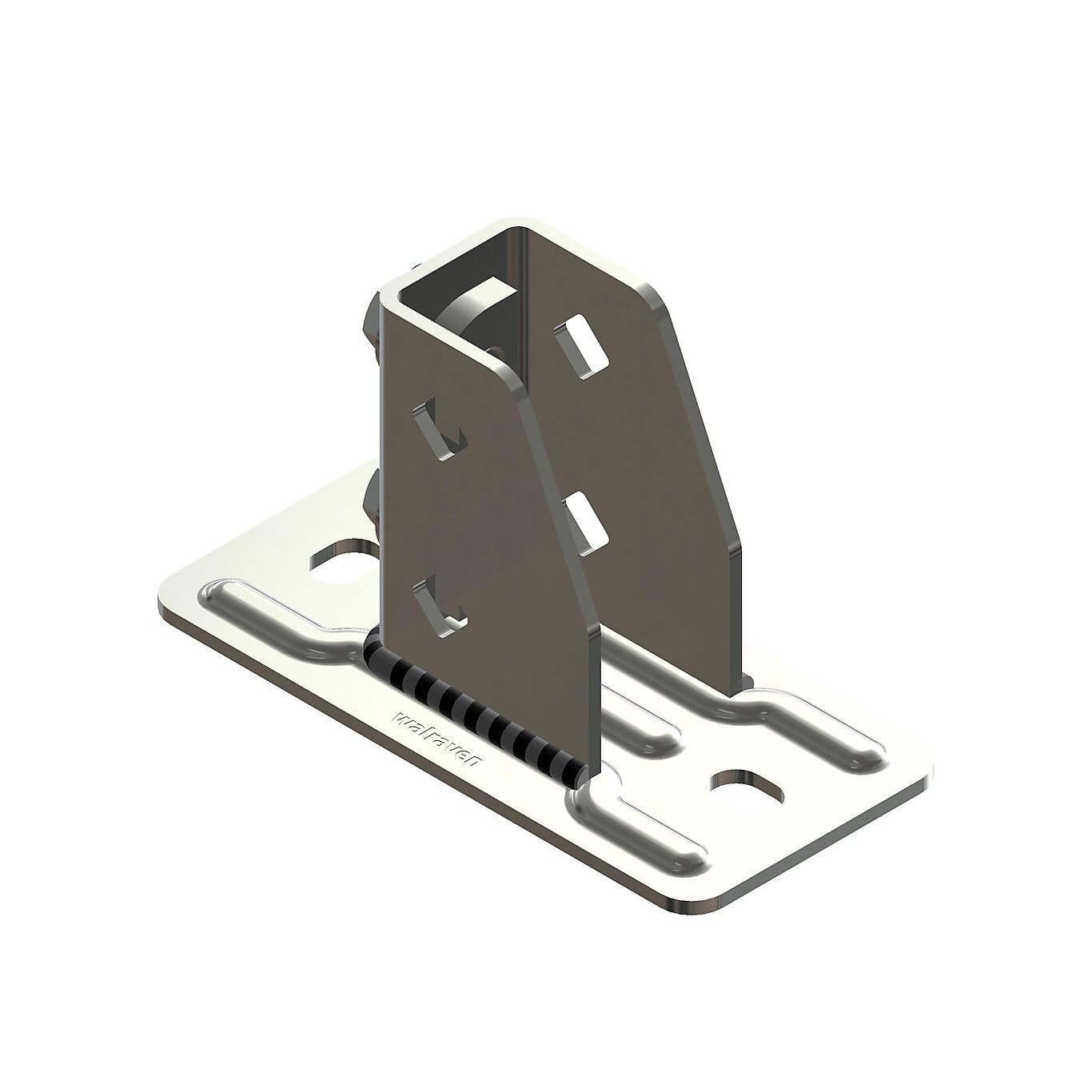 Fotplate for skinne 41 x 41/21 mm BIS UltraProtect