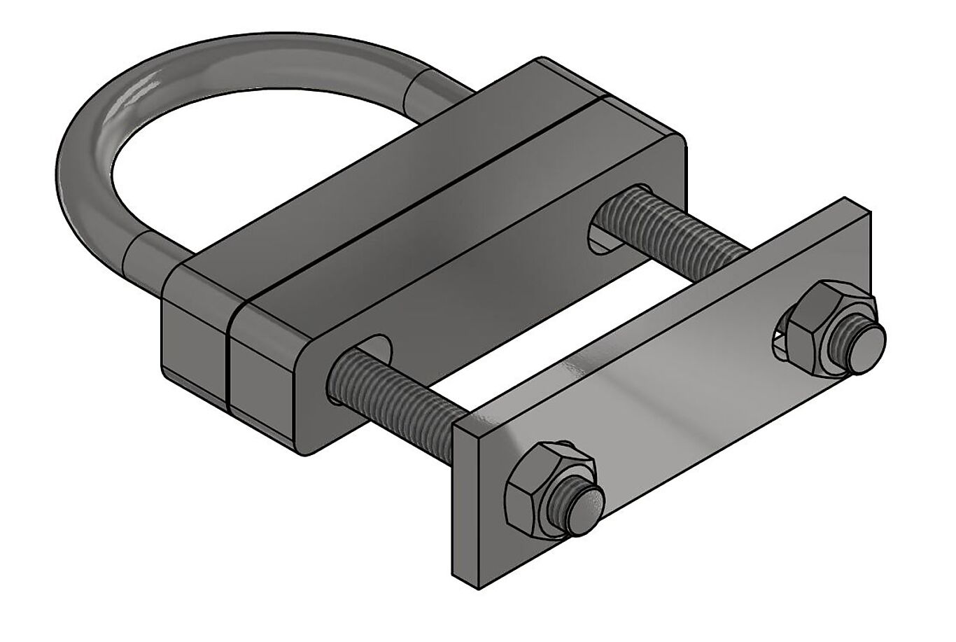 PORTALFESTE 5 GRADER U-BOLT