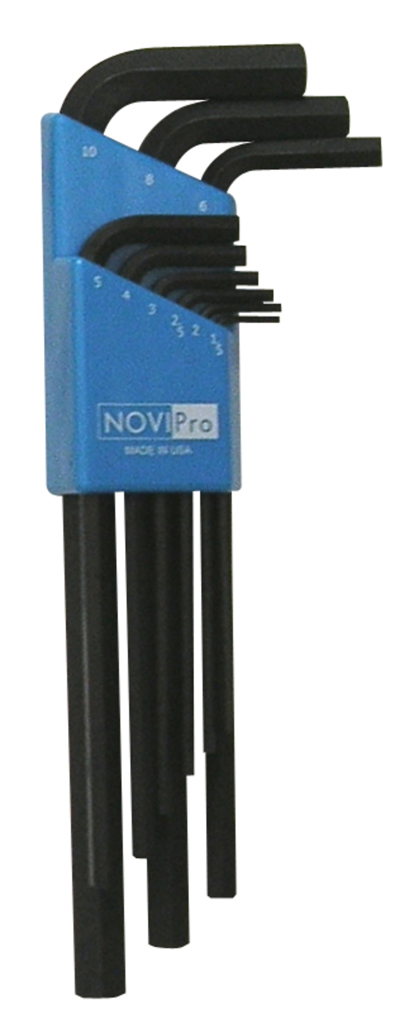 Novipro unbrakosett 9 deler 1,5-10 mm