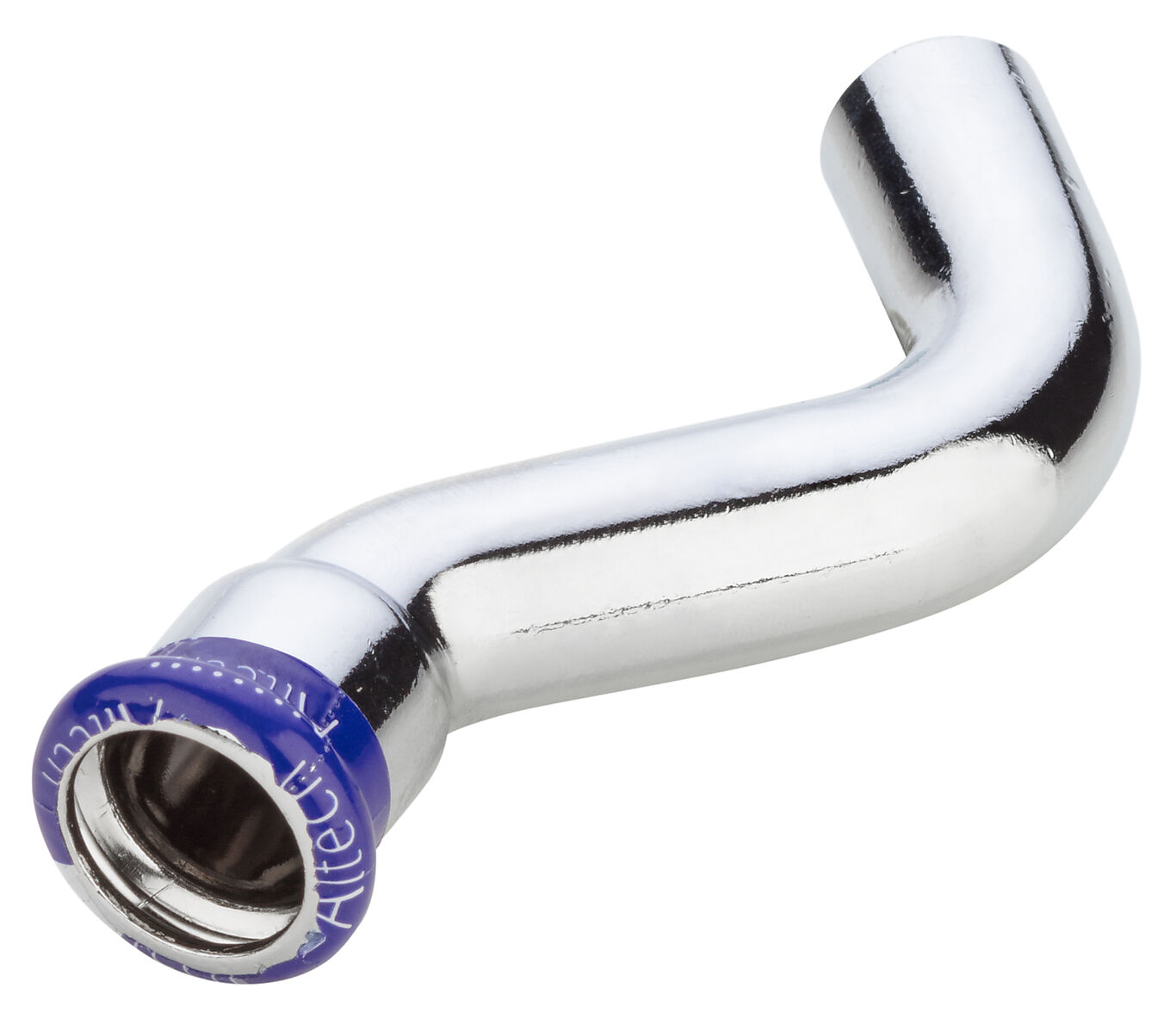 Altech Altech Krysningsbøy 12 mm press forkrommet kobber 2