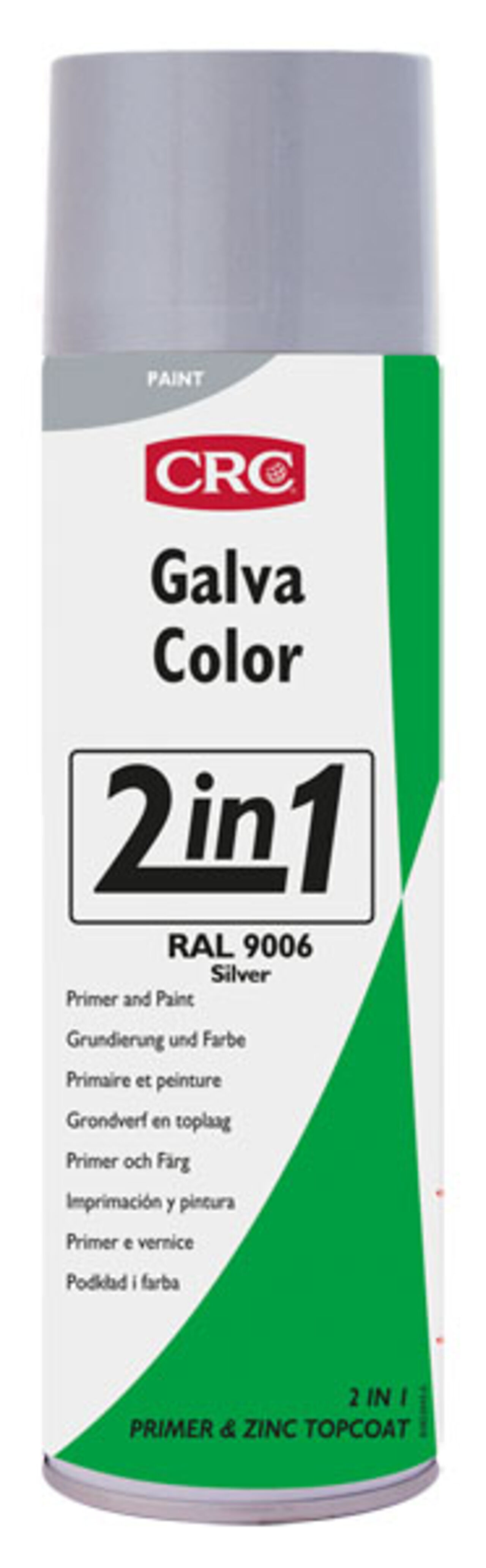 CRC Galvacolor 2 i 1 sølv 500 ml 1