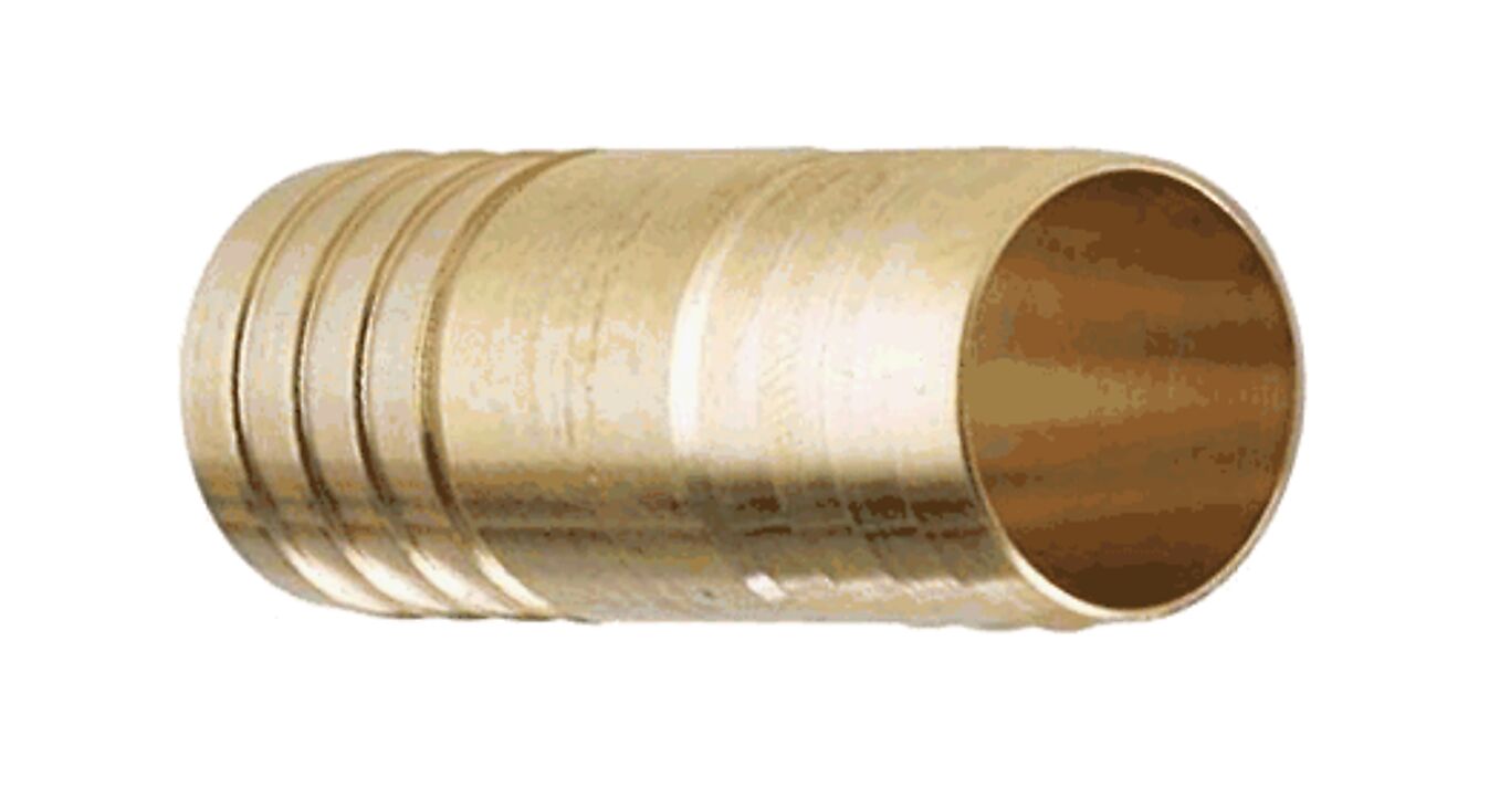 Nito Slangeskjøt 1/2" messing 1