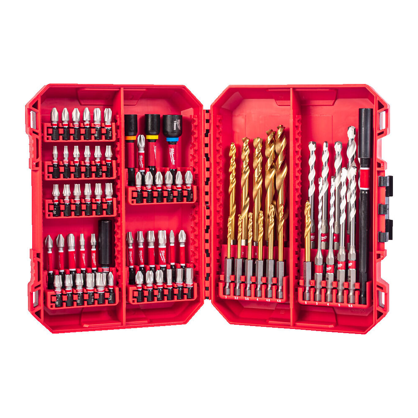 Milwaukee Milwaukee SHOCKWAVE Bits HEX1/4" KIT 48P 1