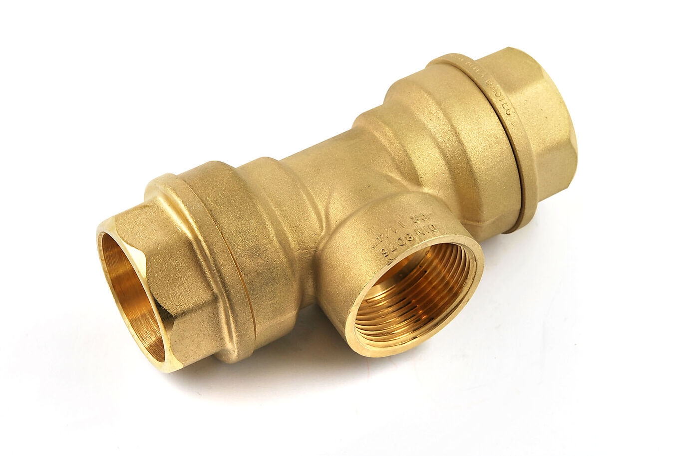 Isiflo T-rør 63 x 2" x 63 mm med inv. gj. i avstikker Isiflo 1