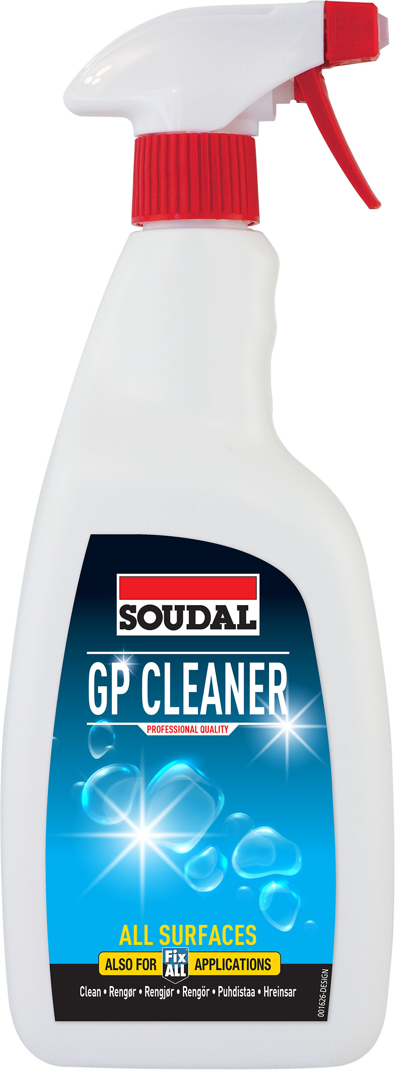 Soudal GP Cleaner 1L rengjøring og avfetting 1