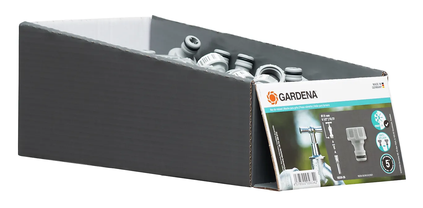 Gardena Krankobling anti sprut 21 mm (G 1/2") 5