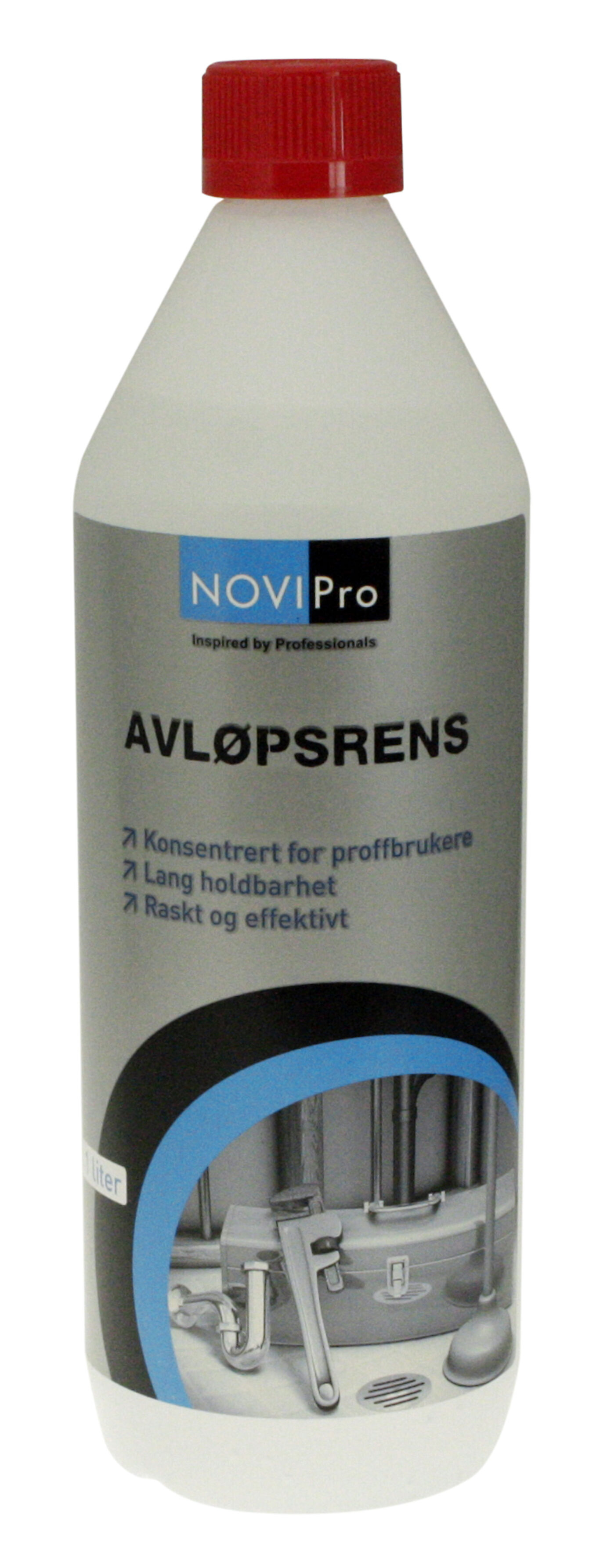 Novipro avløpsrens ekstra kraftig 1 liter