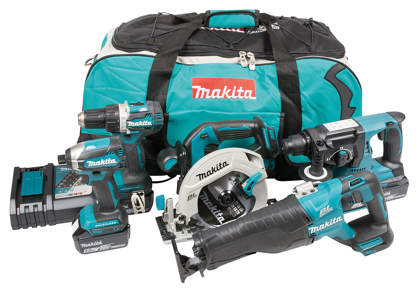 Makita batterimaskinsett  DLX5032T 18V