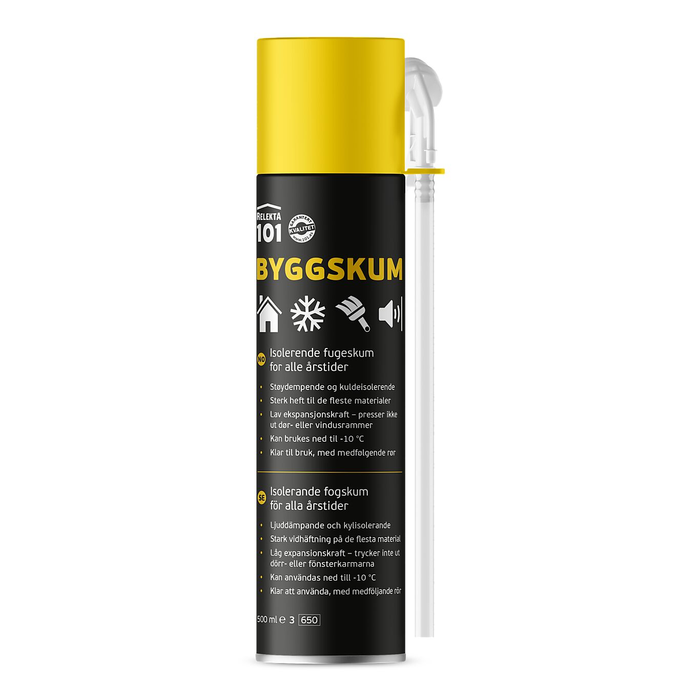 Relekta 101 byggskum 500 ML