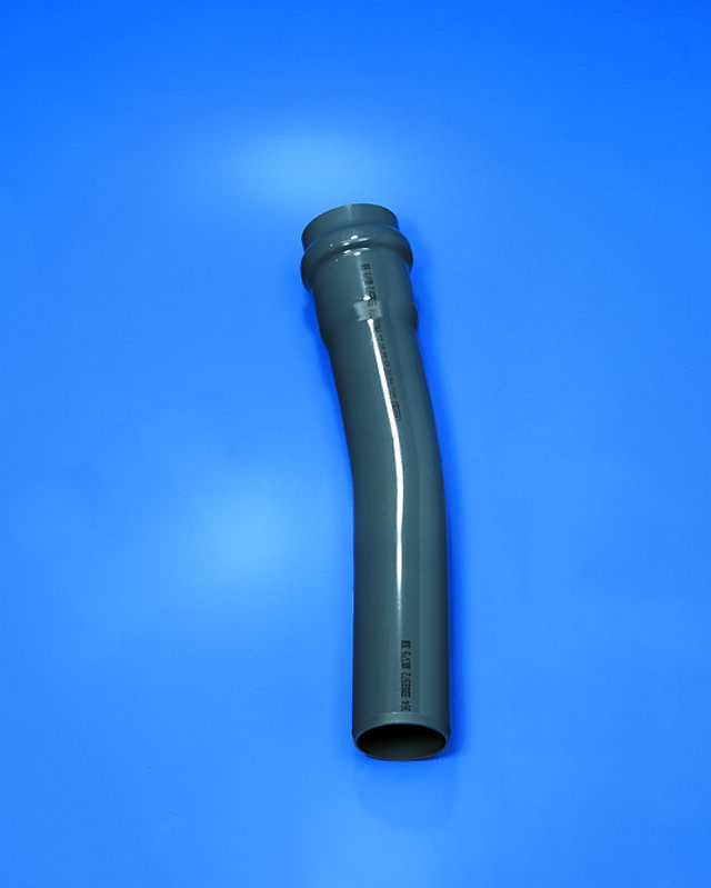 Bend 160 mm 30° SDR21 PN12,5 PVC med 1 muffe 1