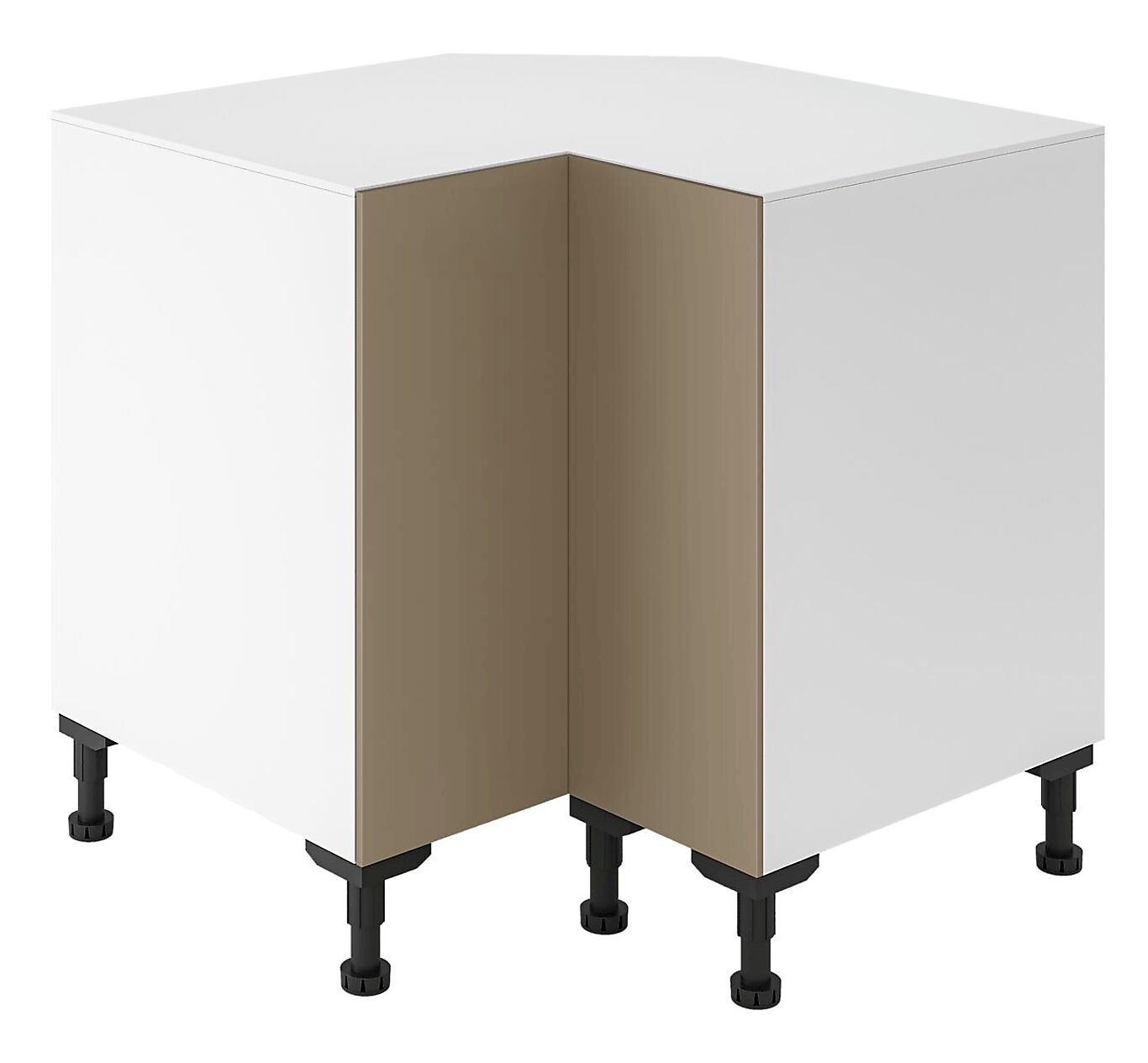 Alterna Alterna Nea vaskerom hjørneskap 90 cm sand matt 1