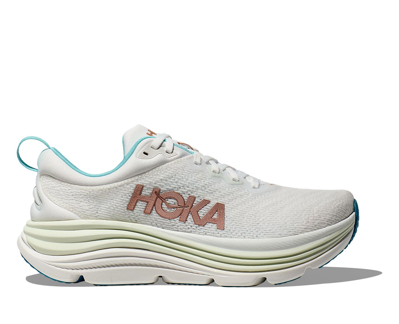 Hoka joggesko Gaviota 5 wide dame Harbor mist