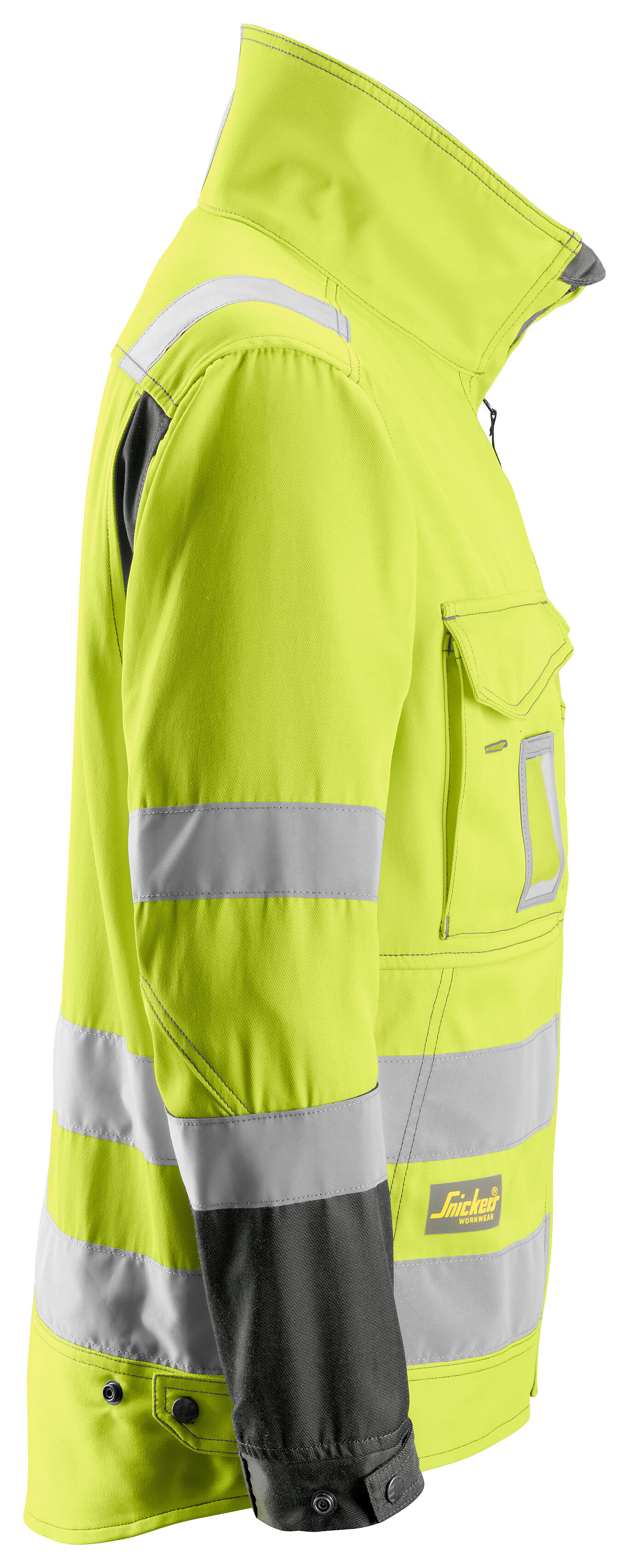 Snickers Workwear Snickers Workwear High-Vis Jakke 1633 Kl3 Gul L 2