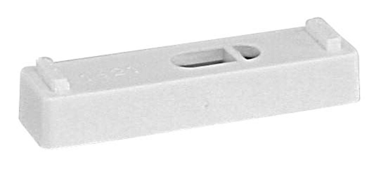 Faluplast Distansekloss dobbel 10-16 mm, hvit 1