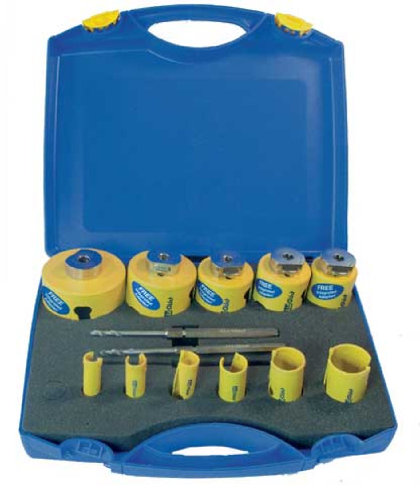 Hullsag sett elektriker 16-83 mm 13 deler 1