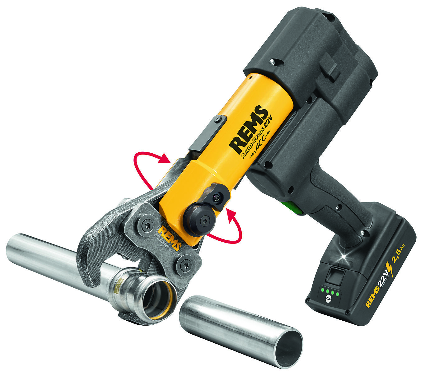 Rems Presstang Akku-Press 22V ACC 1
