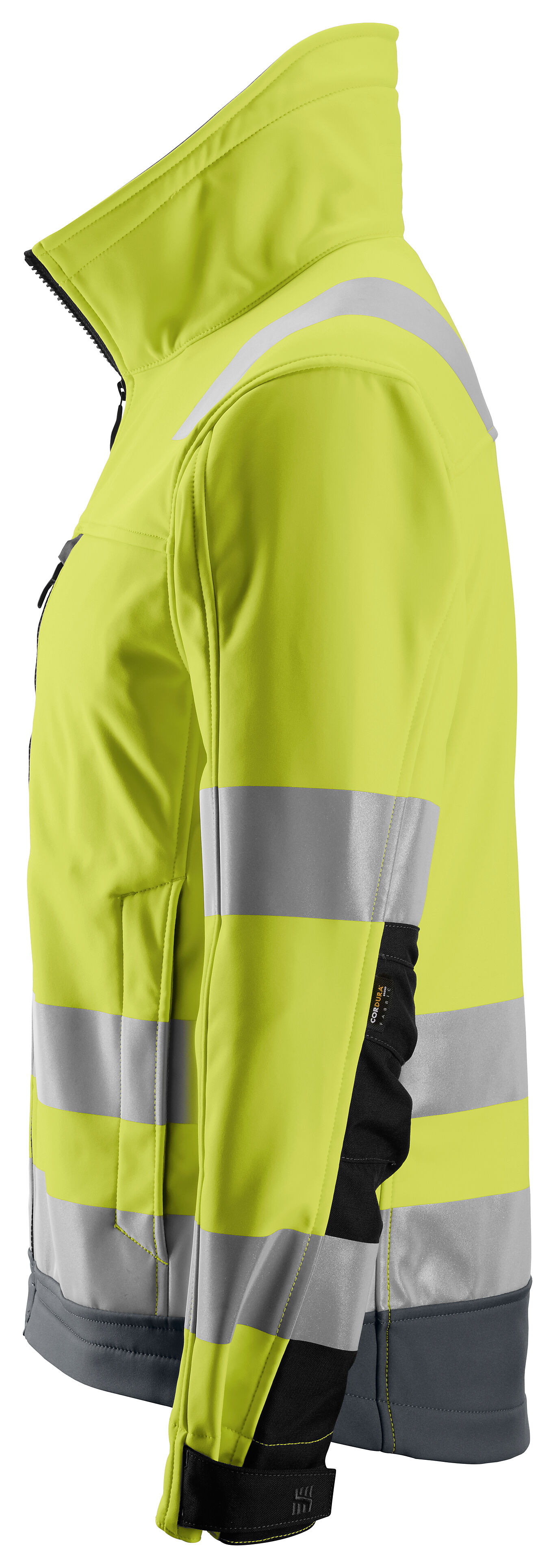 Snickers Workwear Snickers Workwear High-Vis Jakke 1230 Kl3 Gul/Mgrå M 4