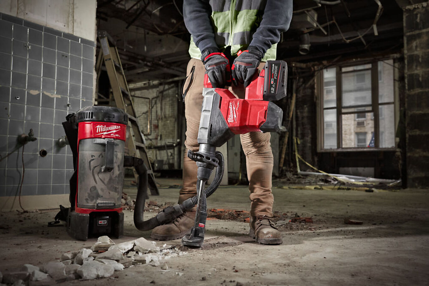 Milwaukee Milwaukee M18 Kombihammer SDS-MAX 11J FORGE FHM-121C 2
