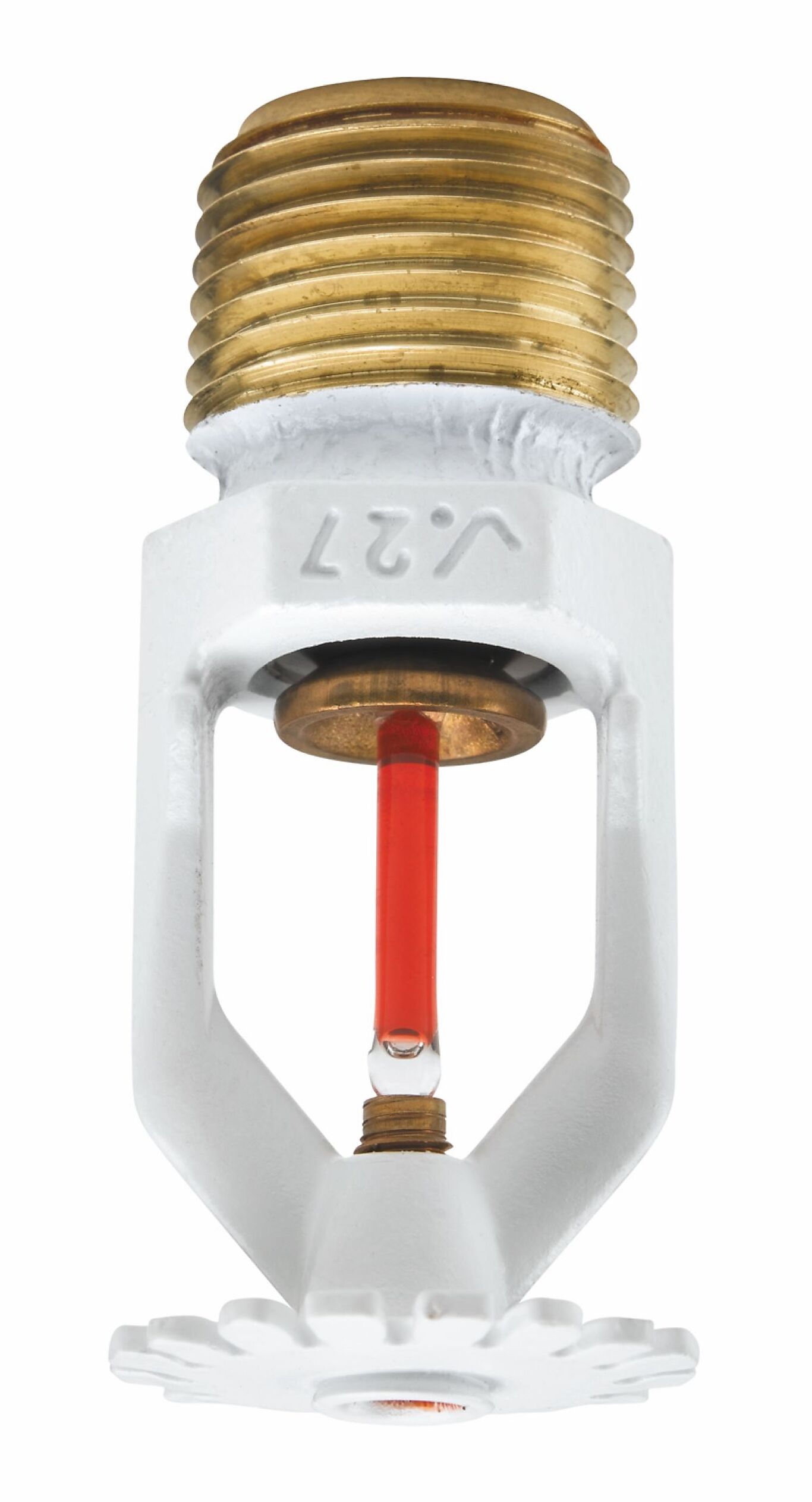 Sprinklerhode ned 1/2" K70 QR hvit 68°C