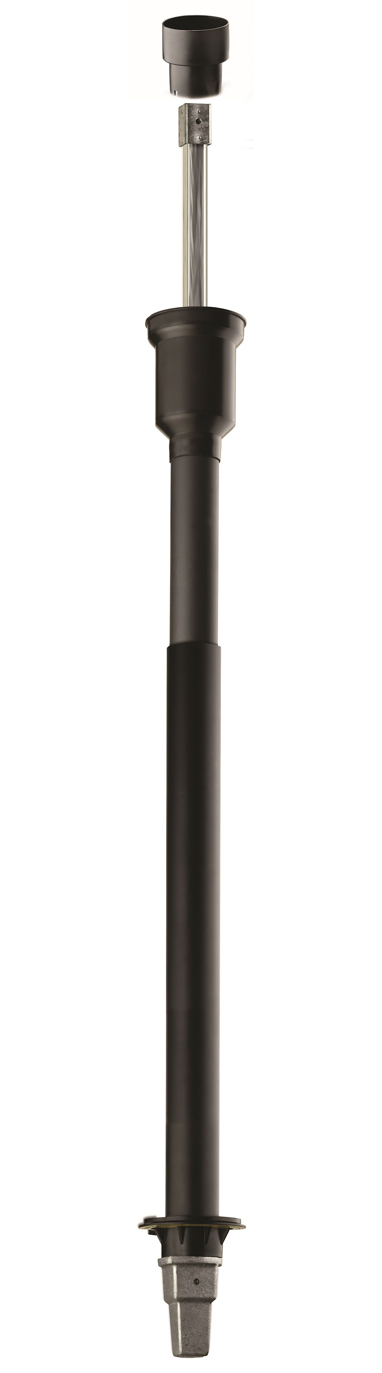 EFAS Spindelforl. 0,8-1,3 meter PE Kuleventil 0,25-125 mm galv. 1