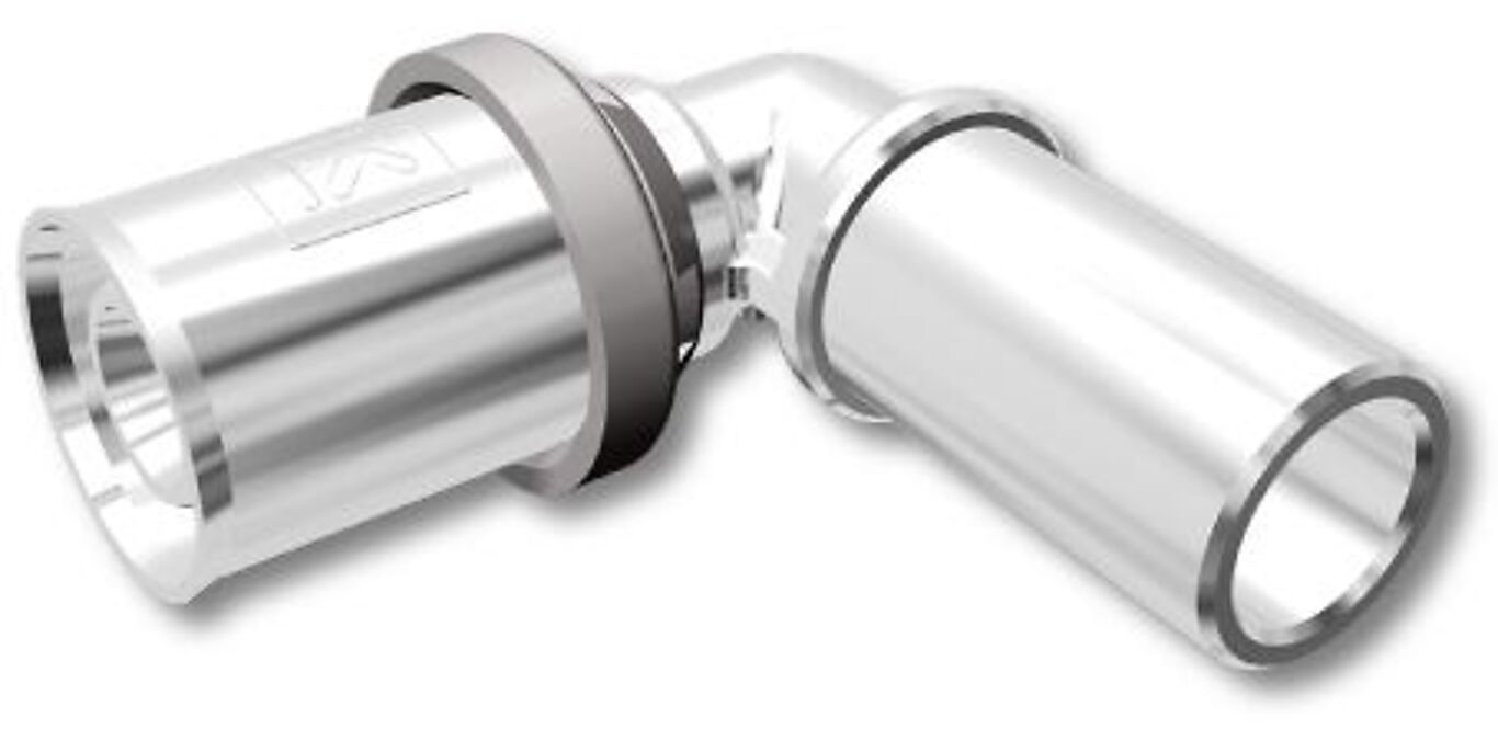 LK Systems Presspex albue overgang universalrør 16 x 15 mm CU 1