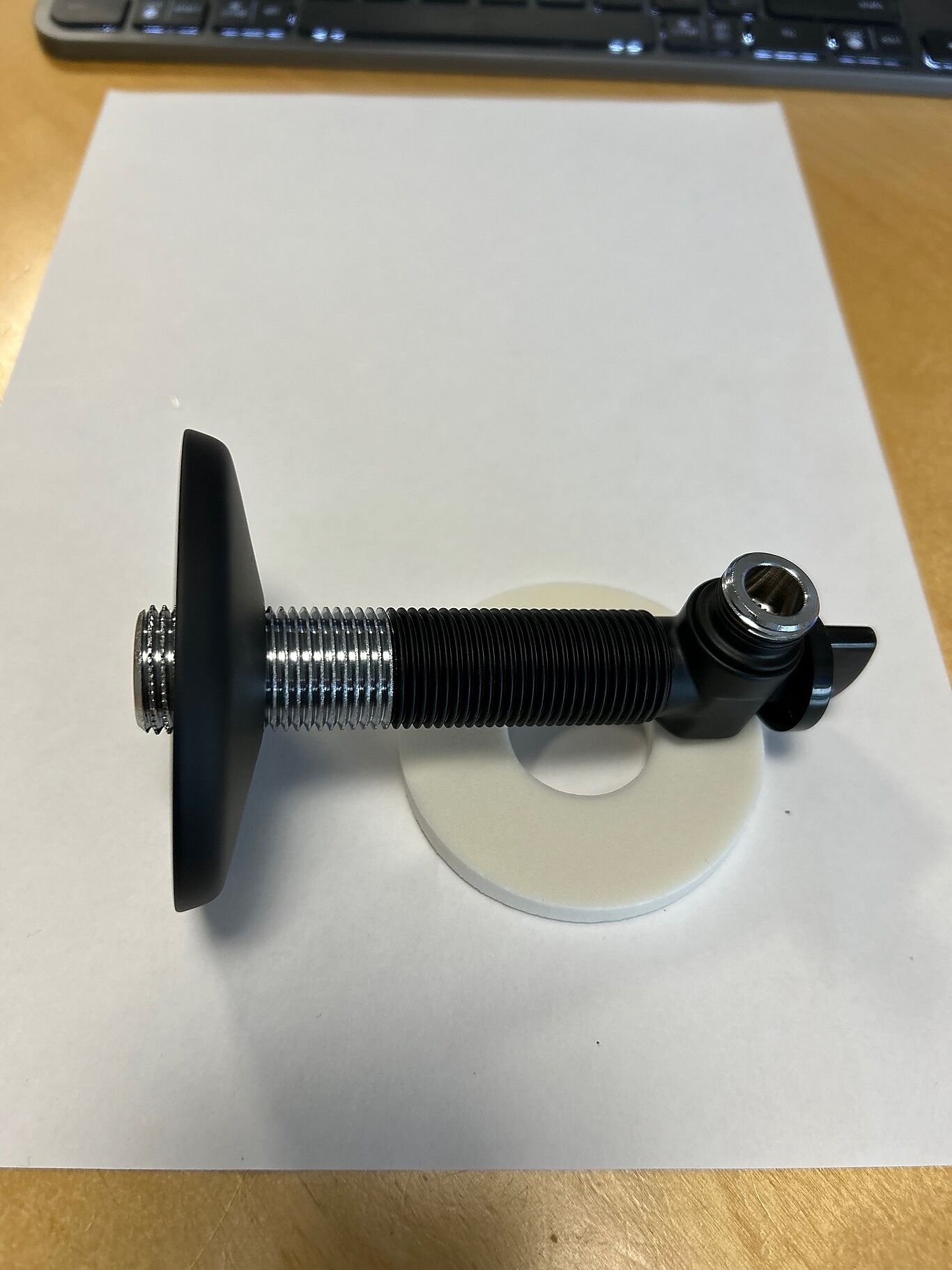 Roth albue, m/ avst. Sort ½" x 10 mm 1