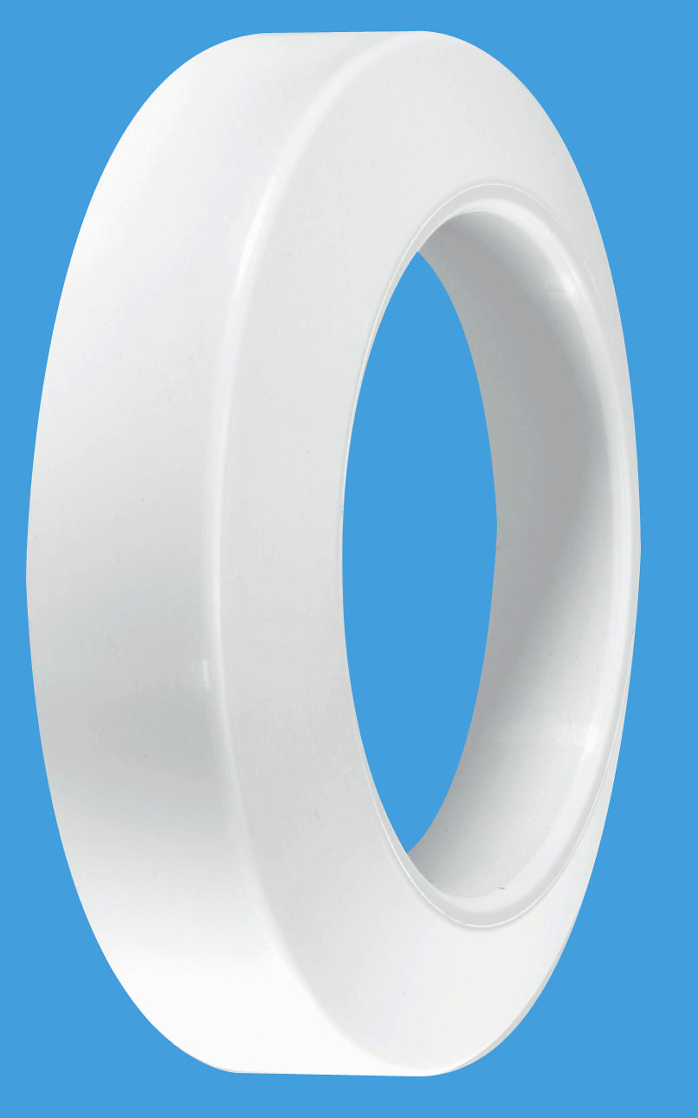 Altech Altech vegg-/gulvrosett 110/169/40mm, hvit 1