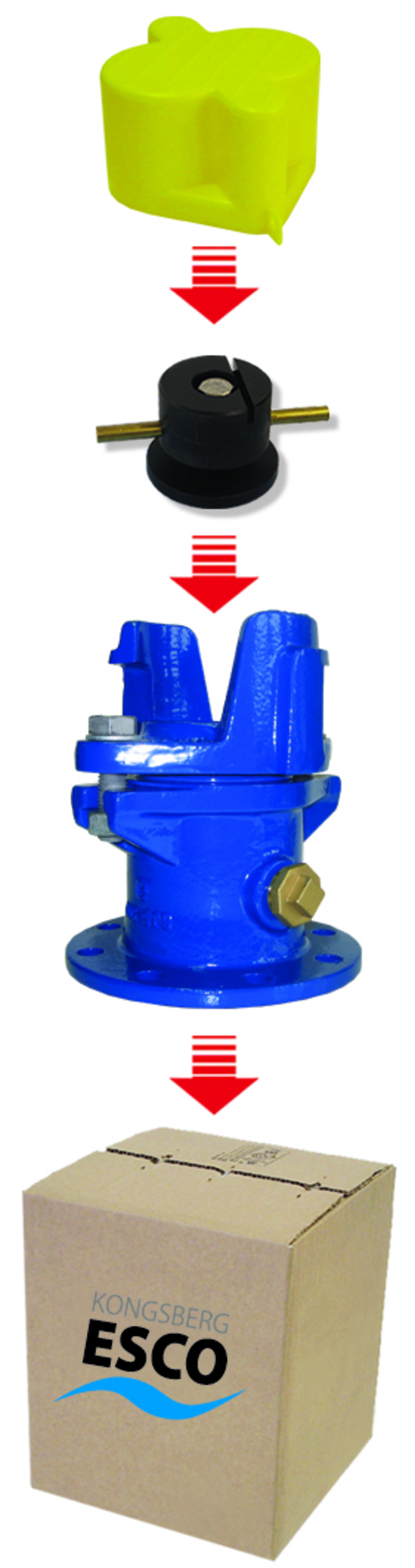 Ulefos Ulefos Brannventilpakke DN100 1882 M/S-0900 1