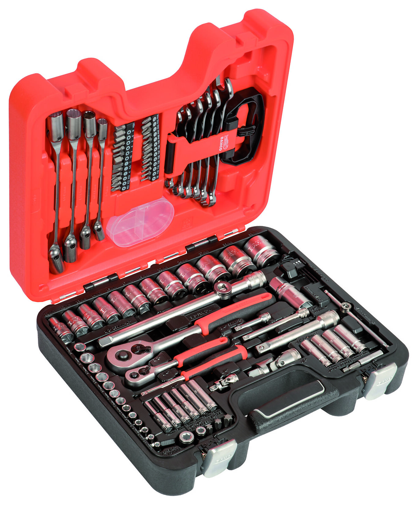 Bahco Pipenøkkelsett  1/4"+1/2" 91 deler 3