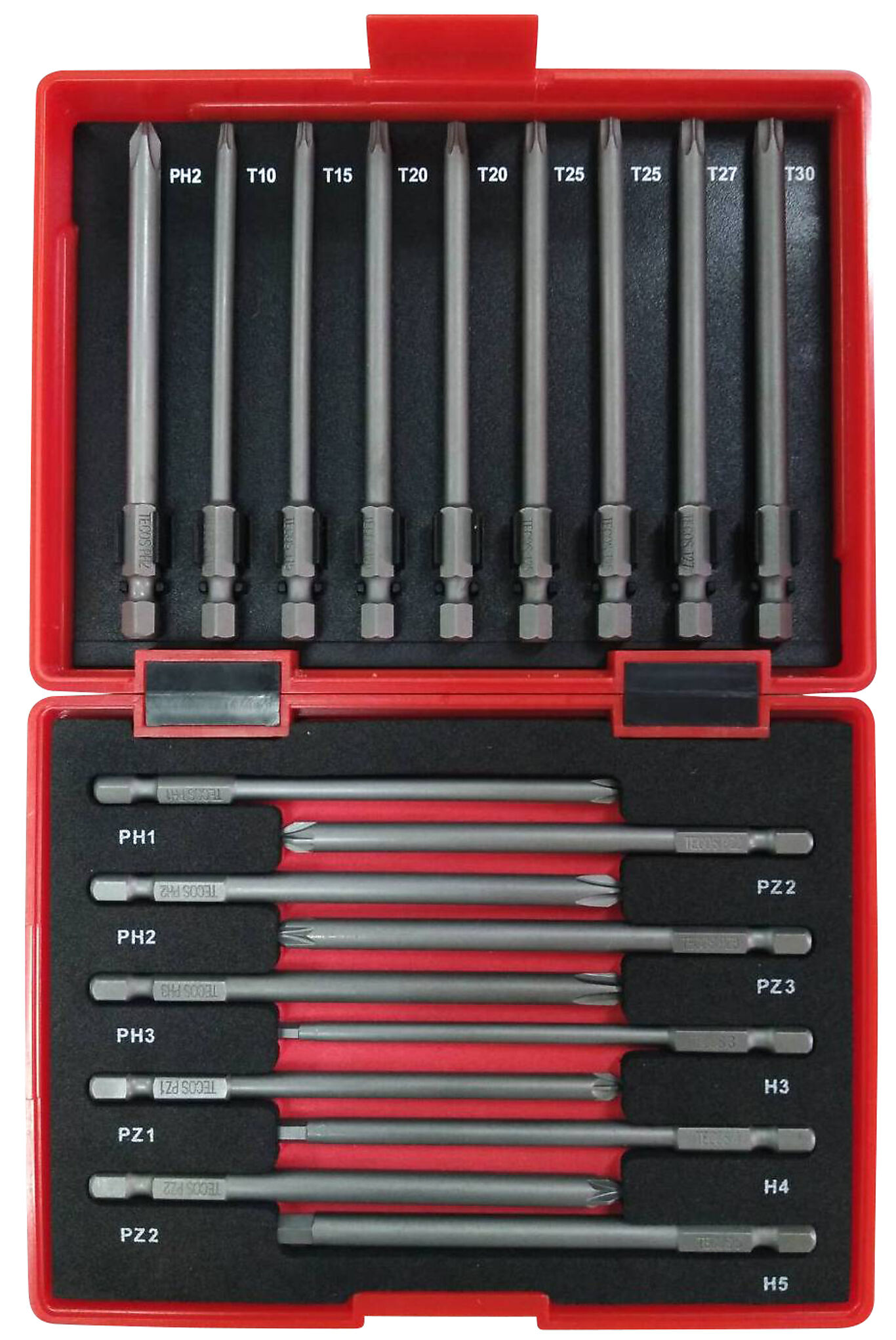 Wareco Bitssett T-B019 19 bits 100 mm 1