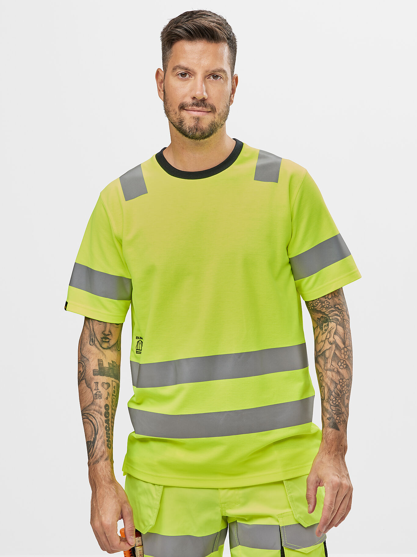 Snickers Workwear Snickers Workwear High-Vis T-Skjorte 2530 Gul S KL2 5