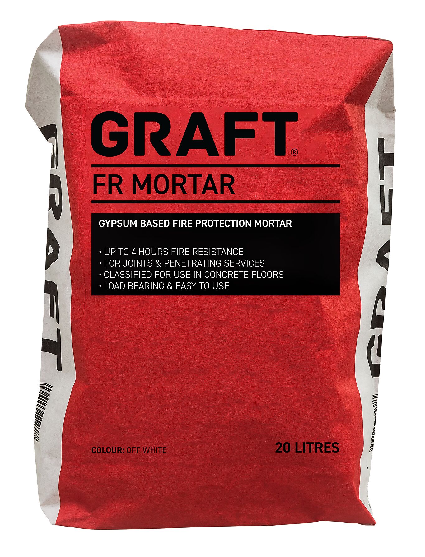 Graft brannstøpemasse gipsbasert 20 liter sekk