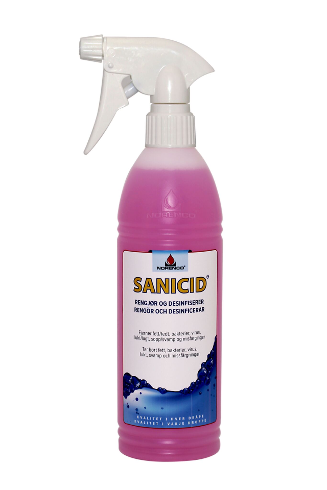 NORENCO Ferdigblandet Sanicid 600 ml