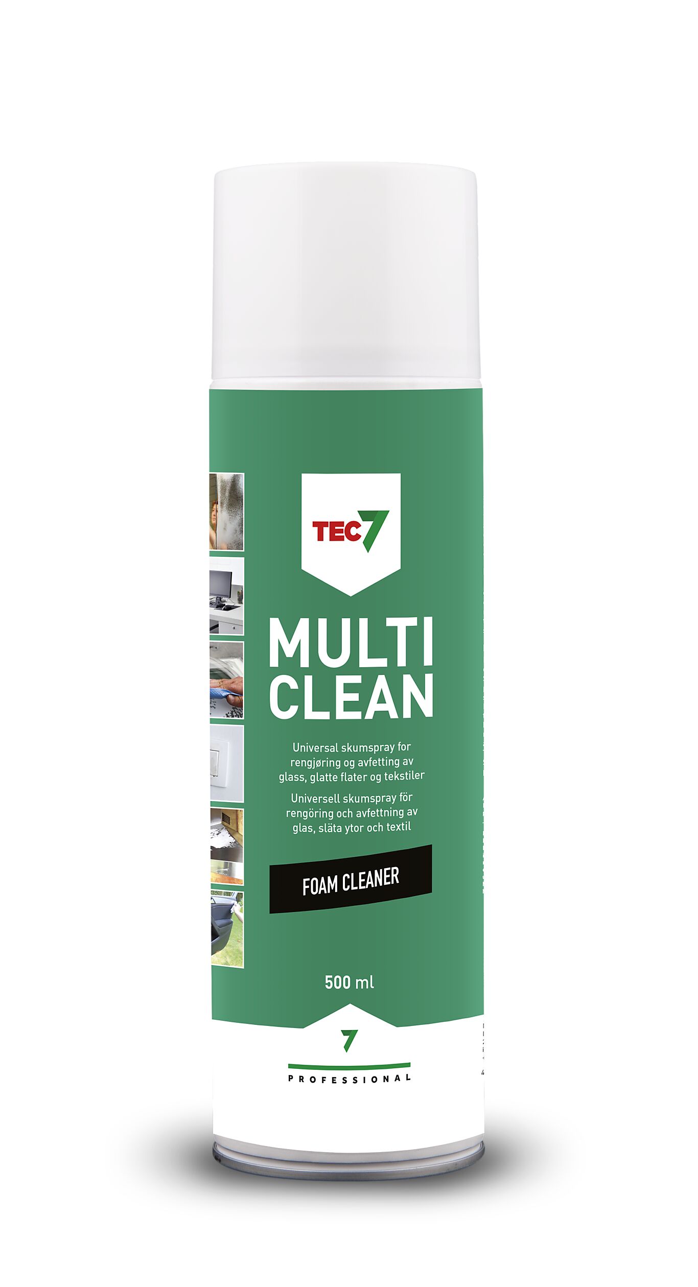 TEC7 Skumspray For Rengjøring MULTICLEAN 500 ml