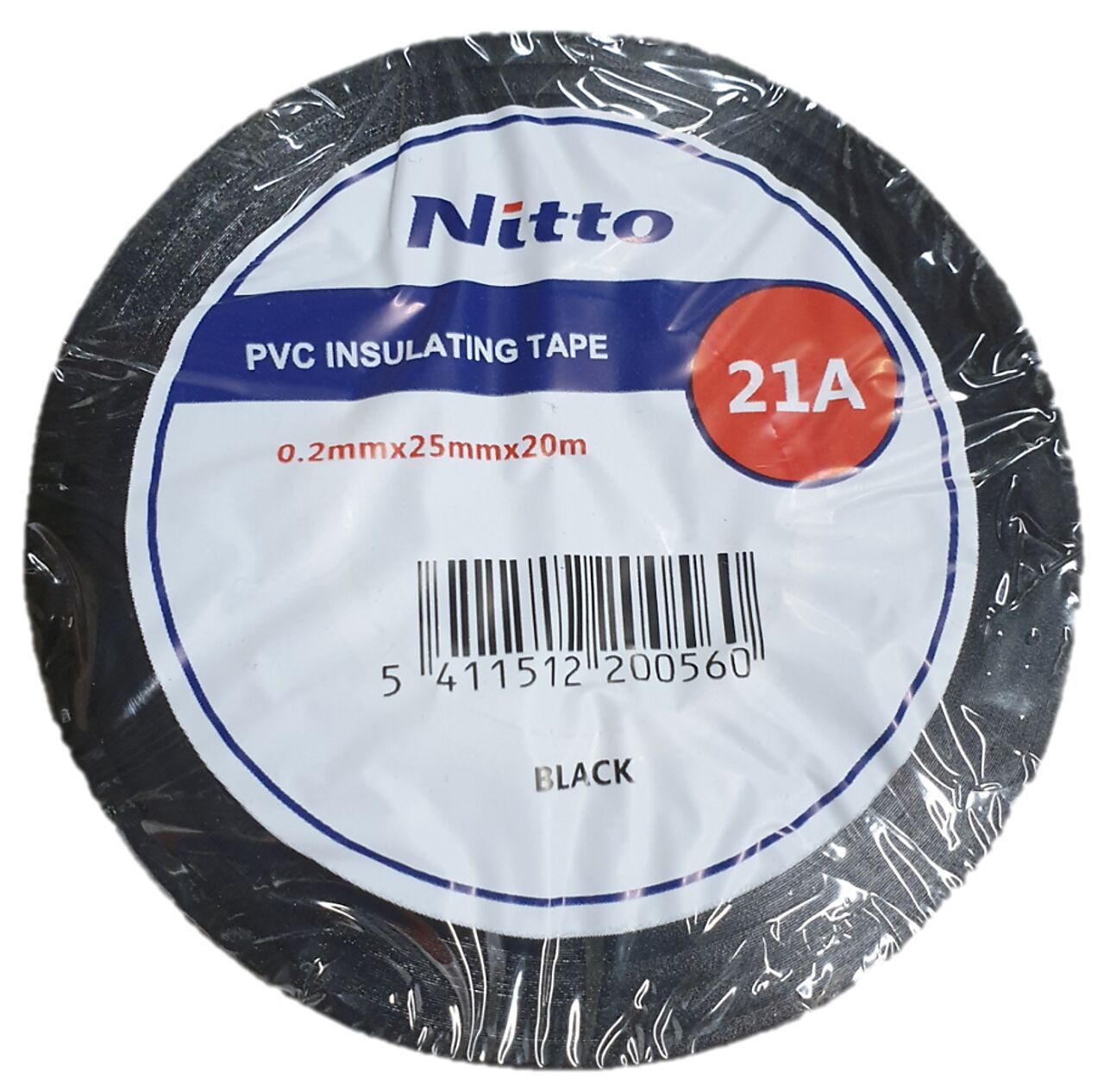 Neo-Select Tape PVC 25 mm X 25 m sort for isolering 1