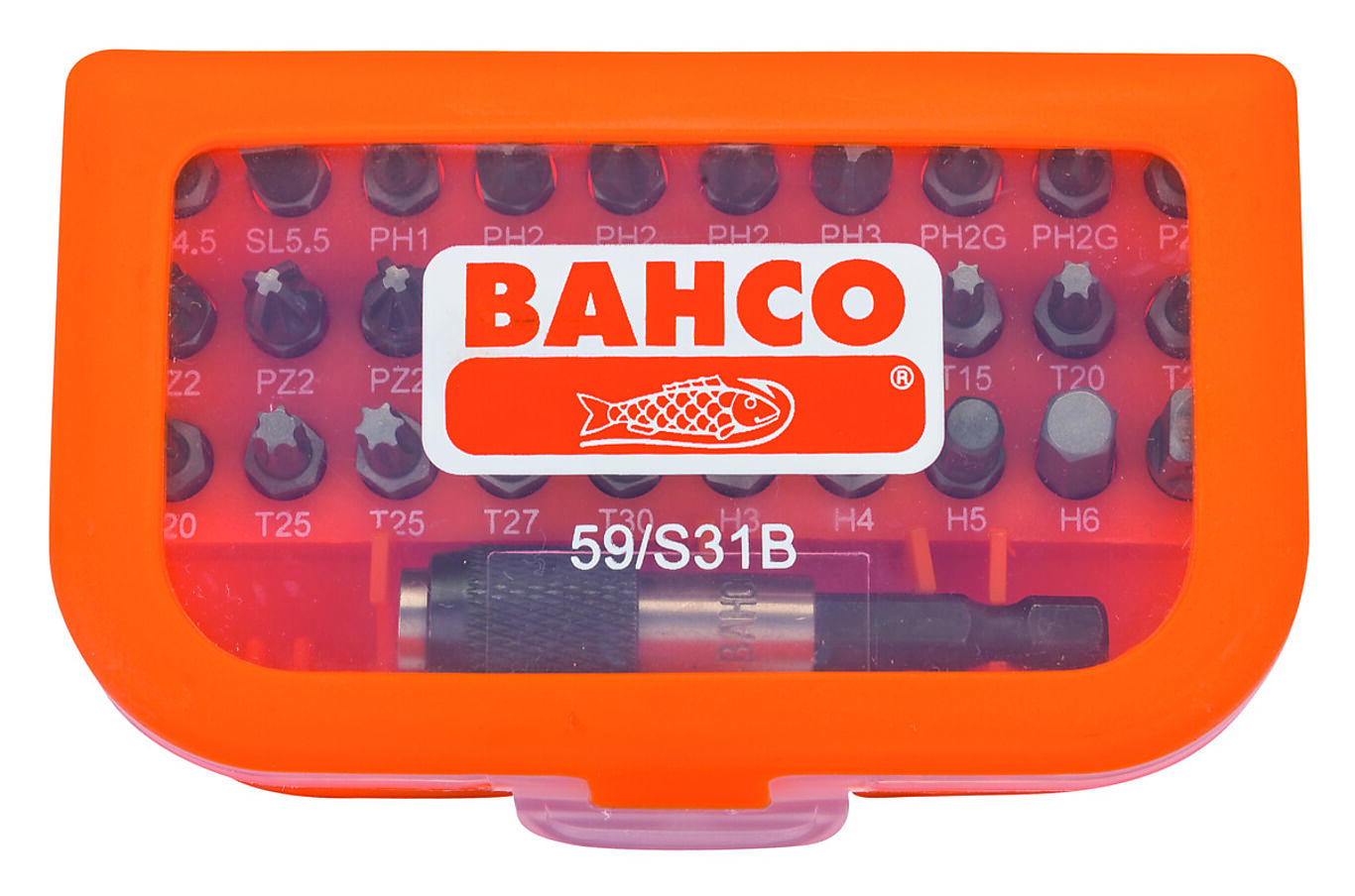 Bahco Bitssett 31 deler Bahco 4