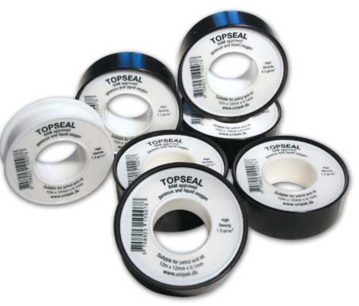 Gjengetape Topseal 12 mm x 12 m f/bensin /olje