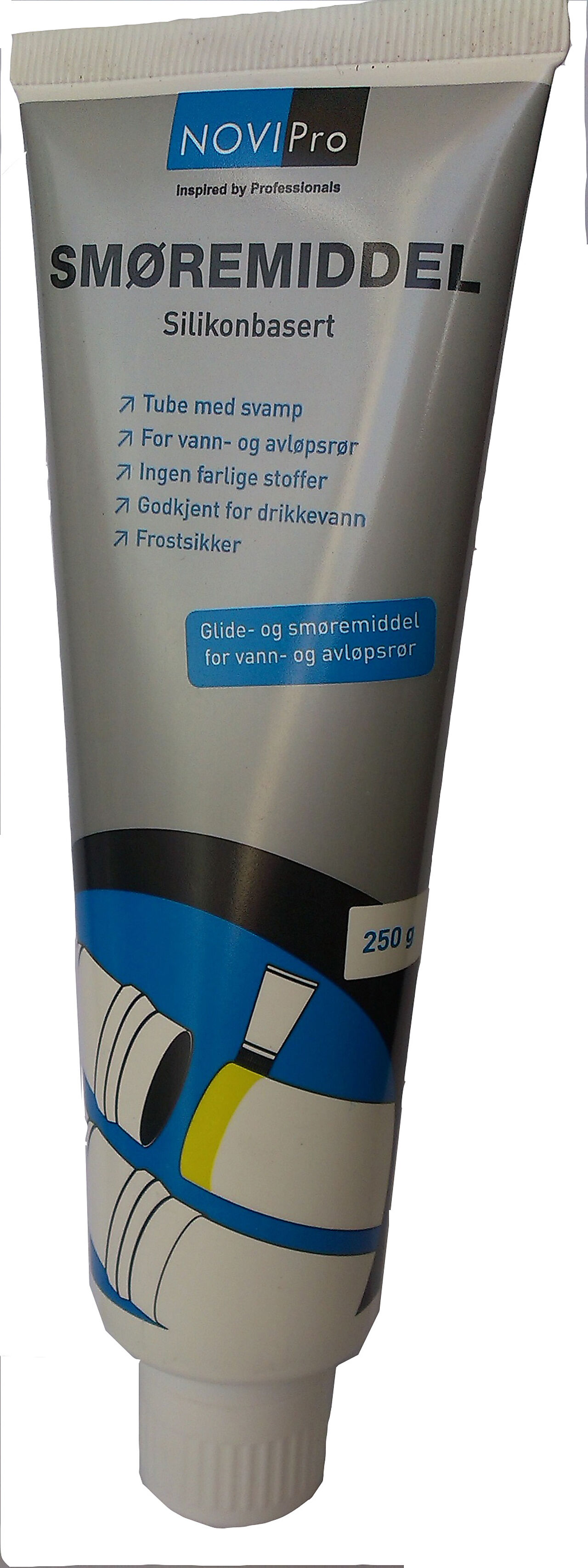 Novipro glidemiddel tube 250 g 1