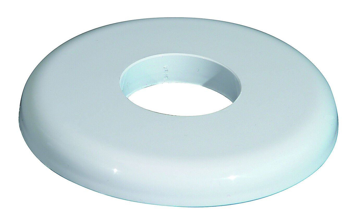 Purus Rosett f/vegg 32 mm hvit 1