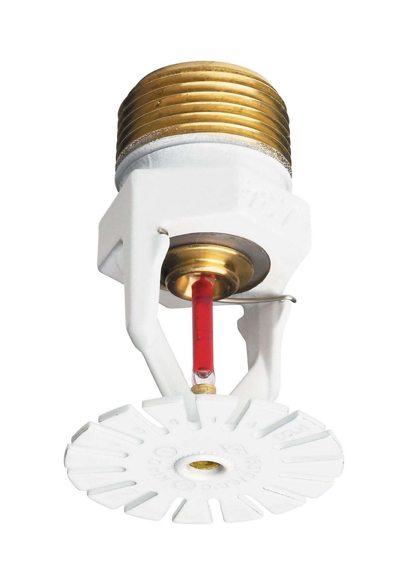 Sprinklerhode ned 3/4" QR K202 hvit 68°C