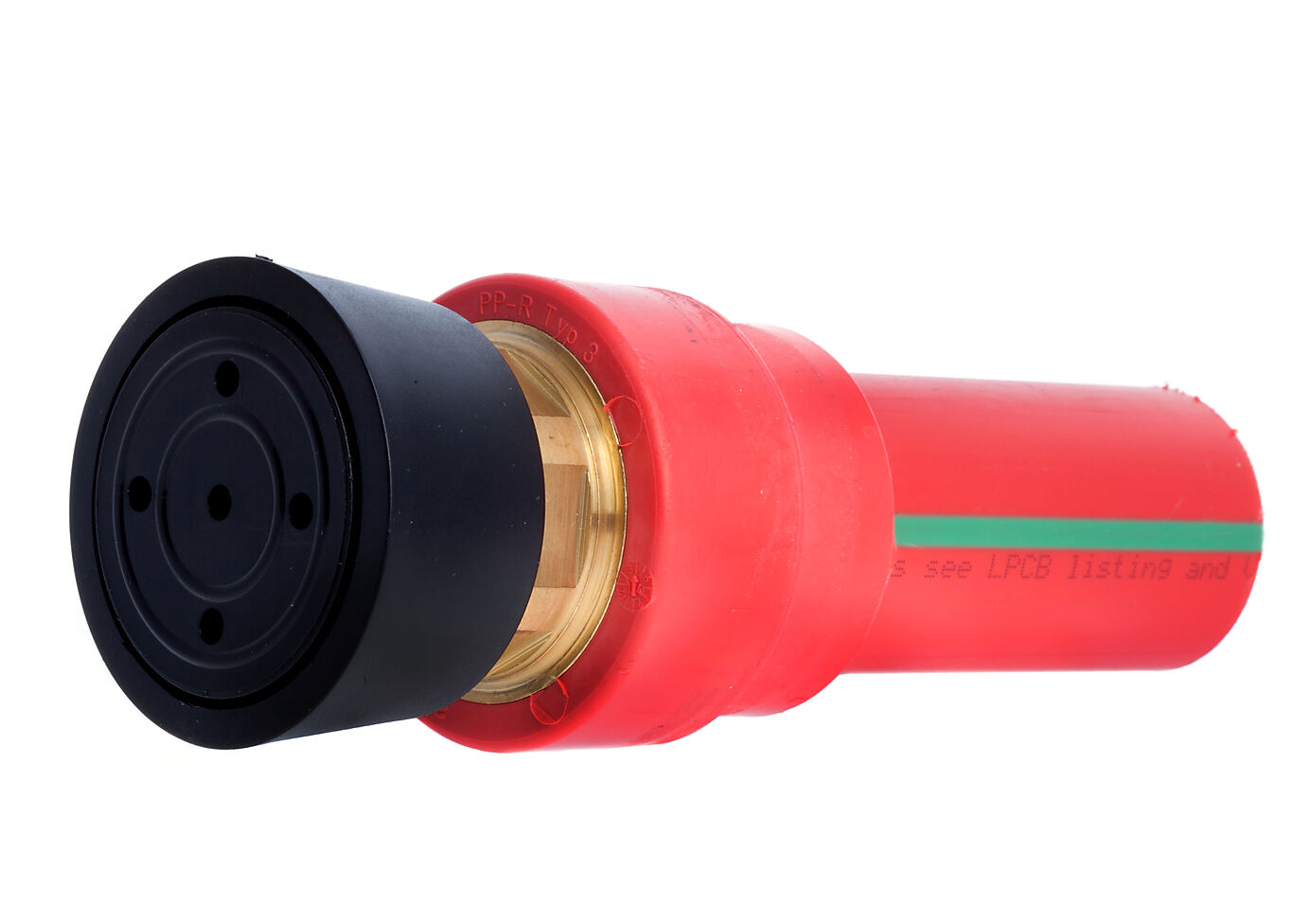Armaturjonsson Innstøpningsstuss 40 mm x 1" Red pipe 2