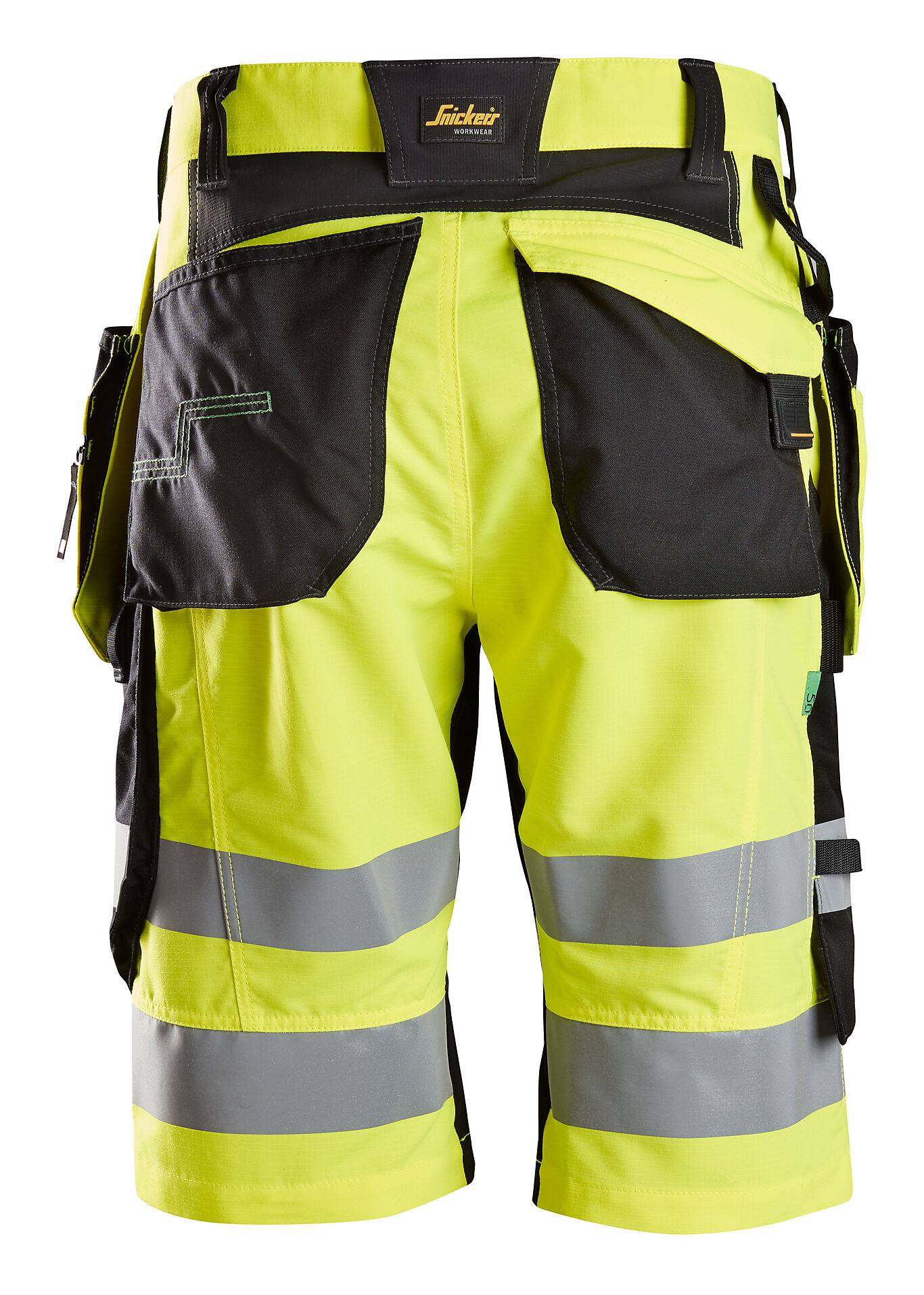 Snickers Workwear Snickers Workwear Flexiwork High-Vis Shorts 6933 Kl1 Gul 48 2