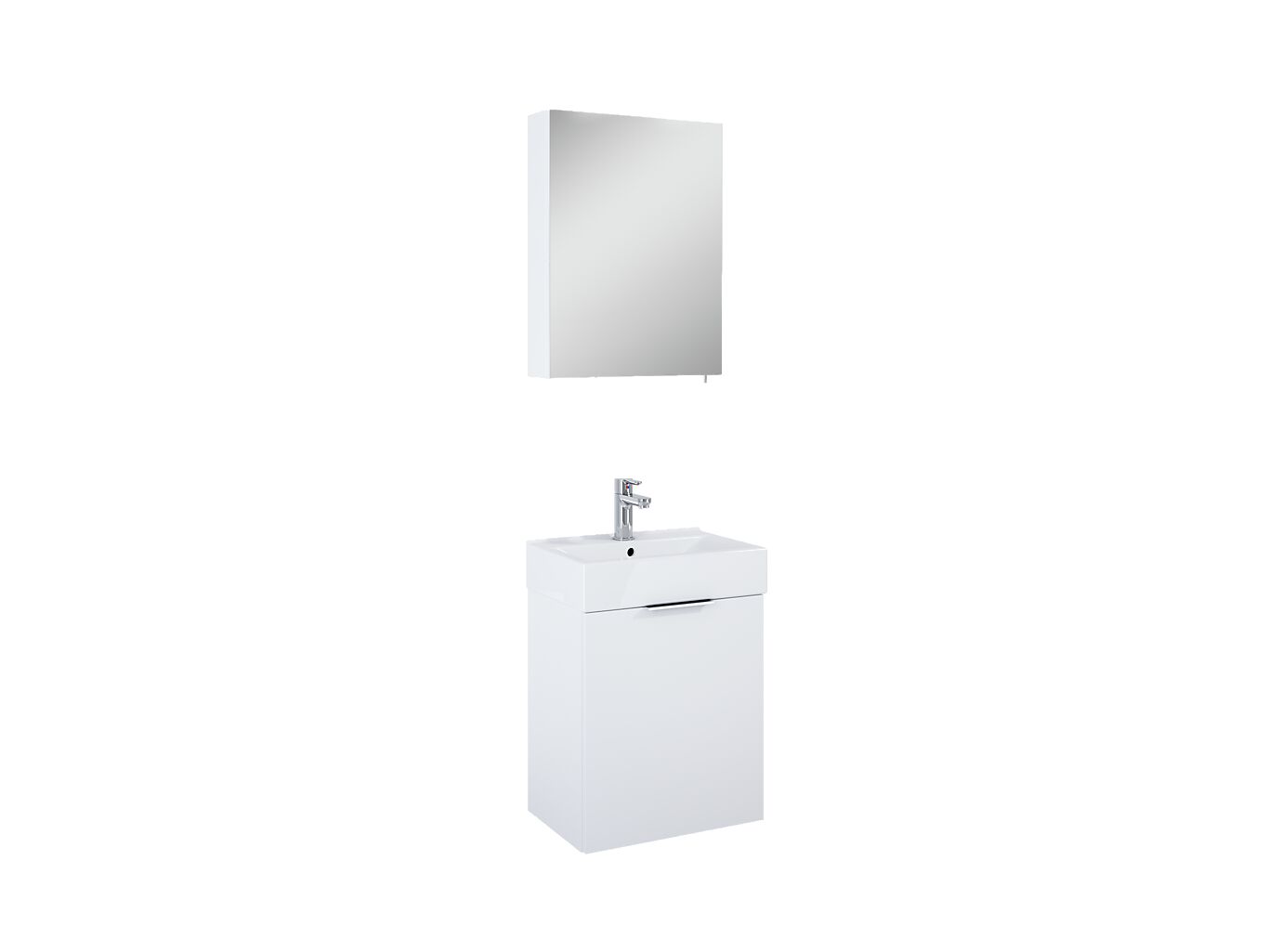 Alterna Alterna Locus møbelpakke 45cm hvit matt 2