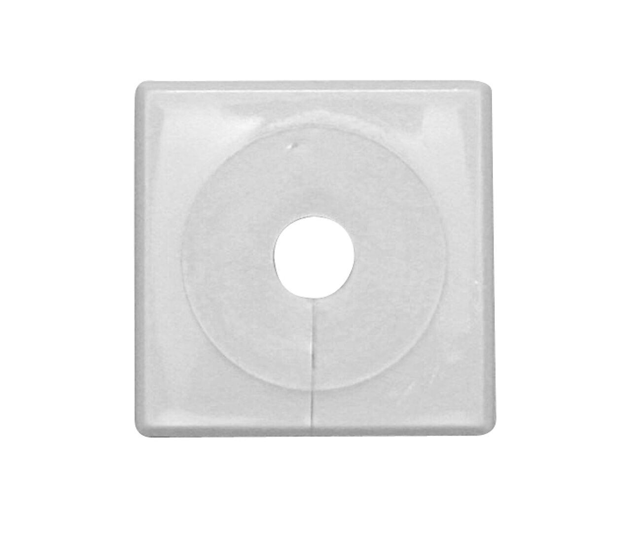 Faluplast Dekkebrikke 12-22 mm enkel hvit 1