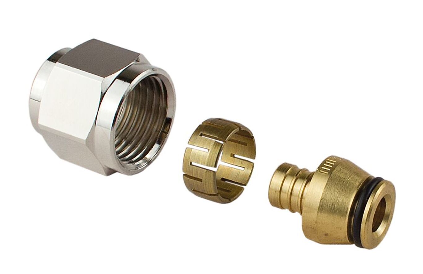 Uponor Koblingssett FPL-X 1/2" - 16 x 2,2 mm PEX DR, forniklet 1