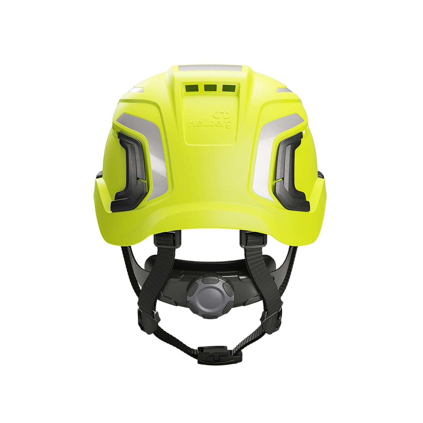 Hellberg Hellberg Vernehjelm Sector neongul ventilert 3