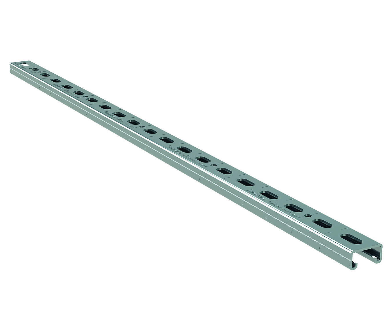 Walraven Montasjeskinne 41x21x2,5mm 3 meter BUP® 1