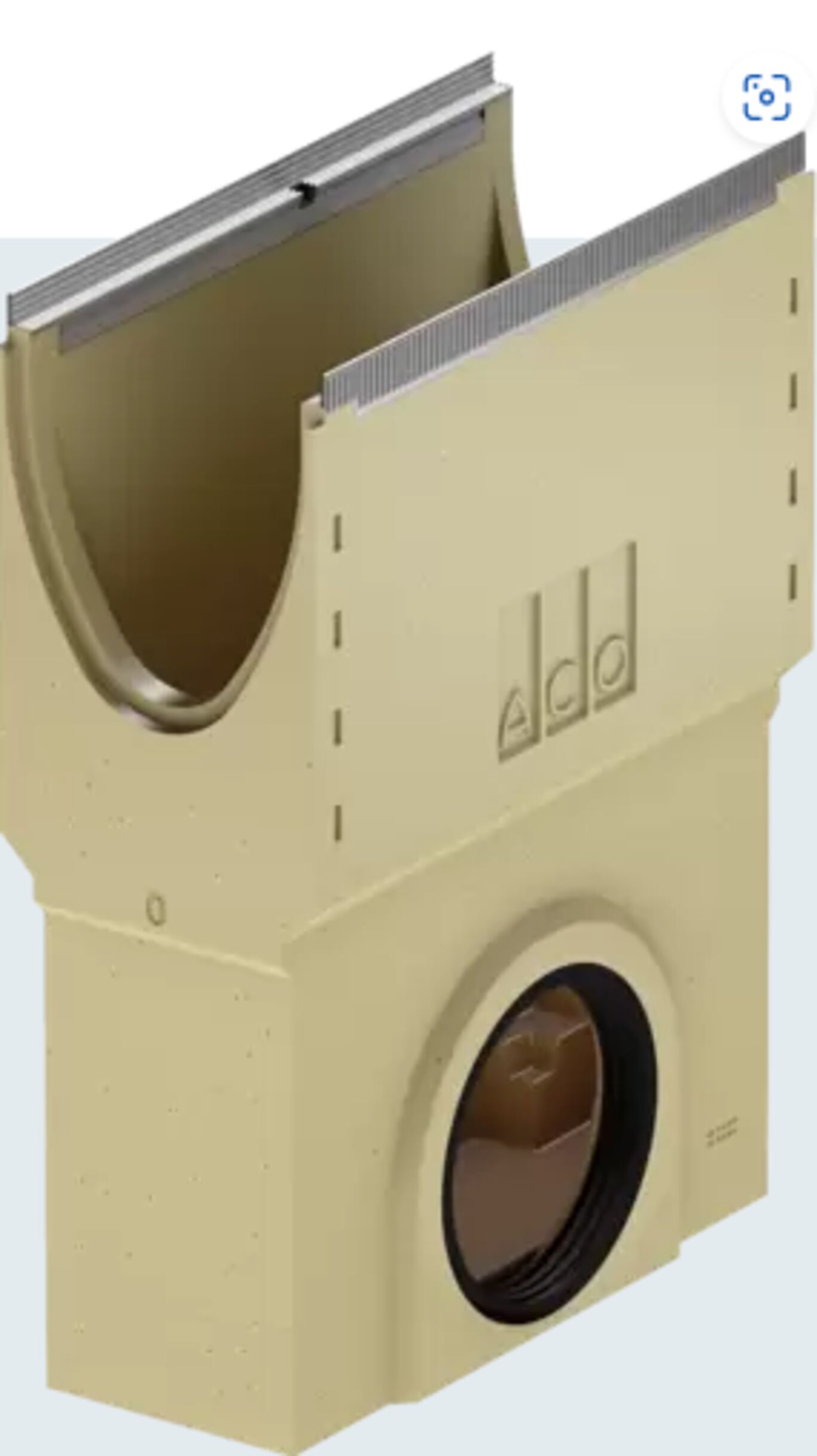Aco ACO multiline seal in v200s t0 sandfang l500 h710 ø160/ø200 galv 1