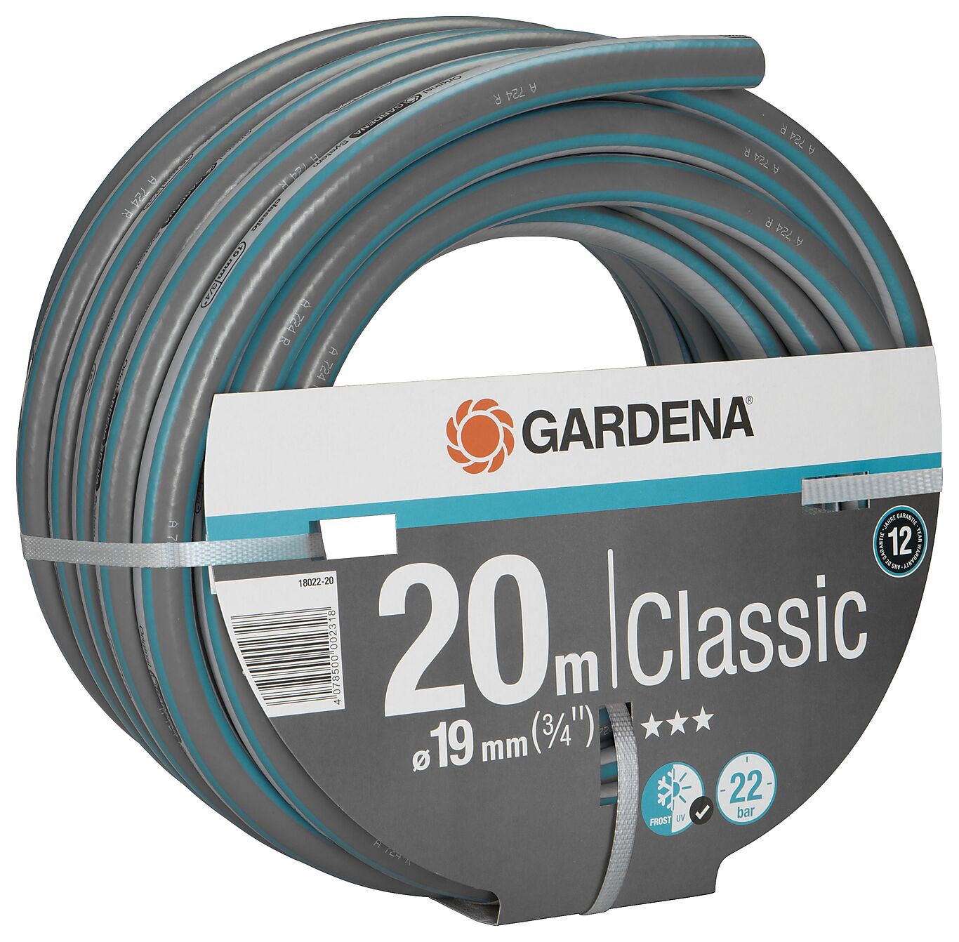 Gardena Hageslange Classic 3/4" 20 m 3